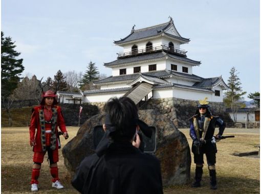 [Miyagi・Shiraishi] Feel like a military commander! Experience the role-playing video "Shiraishi Castle Armor Experience Matsu Course"の画像