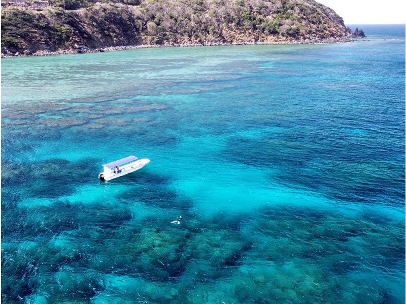 [Kagoshima/Amami Oshima] Let's go to a special place by boat ♪ Boat snorkelingの紹介画像