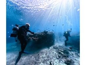 [Okinawa, Manza] Boat entry experience diving