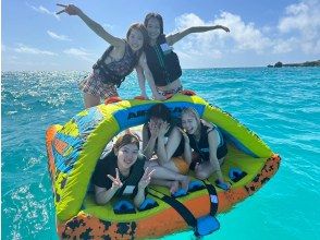 Any number of people can enjoy 7 types of marine sports for 2 hours with the same price for one group!! 30,000 yen for a full private tour!!