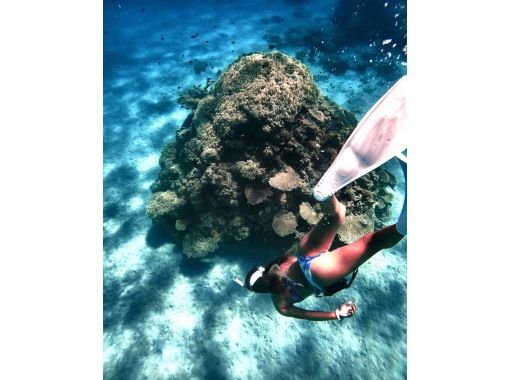 [Okinawa, Manza] Boat entry skin divingの画像