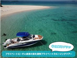 [沖繩東岸] 半日私人遊輪之旅，享受私人海灘和壯麗海景！ [180分鐘]
