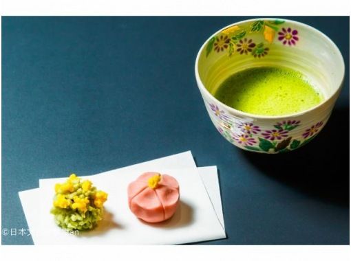 【大阪・梅田】抹茶＆練り切り和菓子作り体験！素敵なお茶の世界へようこそ！四つ橋線「肥後橋駅」から徒歩1分の画像