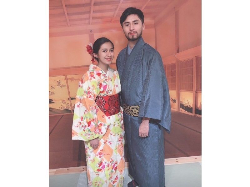  [5 minutes walk from Asakusa Station/Kimono rental] Men's kimono plan with accessories included♪ Come empty-handed! <Recommended for men and couples>の紹介画像