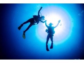 Beautiful photos [Chatan American Village] Easy 1-dive! Boat experience diving and video photo gift! Couples, female groups, friends