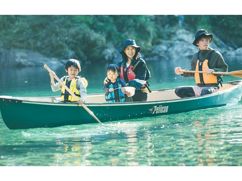 [Mie, Okuise, Canoe] [Clear waters of the Miyagawa River canoe tour] ~ Interact with the waterside forest!の紹介画像