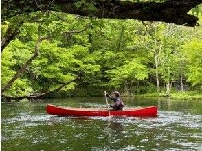 北海道・千歳川】《カナディアンカヌー ロングコース》大自然満喫 