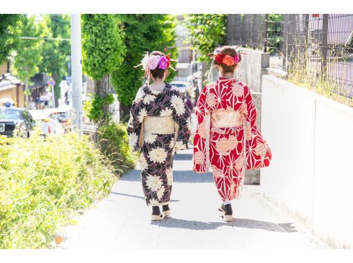 New plan! [About 10 minutes walk from Kiyomizu-dera Temple] For women! Oiran stroll plan♪ A plan where you can wear a kimono and stroll for 1 hour! (From 1.5 hours) For more details, please see the plan details▽の画像