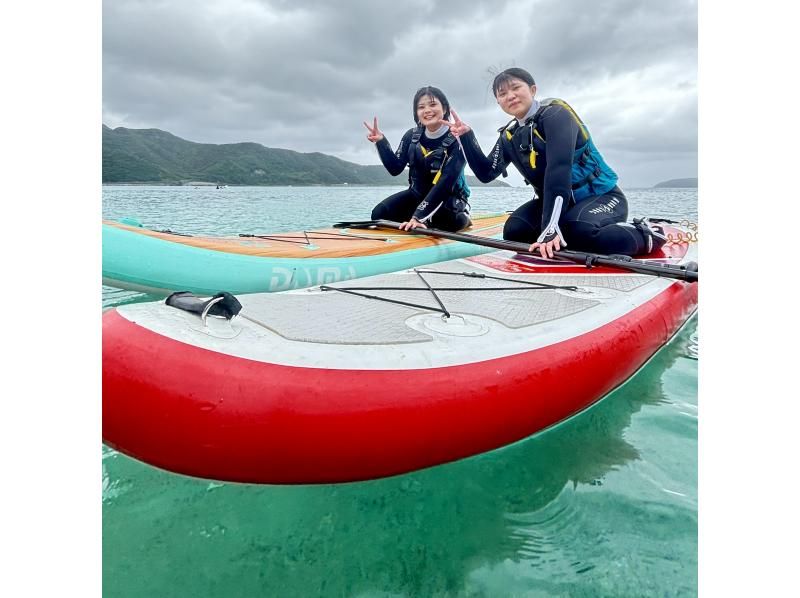 【北海道・SUP体験】透明度の高い支笏湖の湖面をクルージング！SUP体験（半日コース）の画像