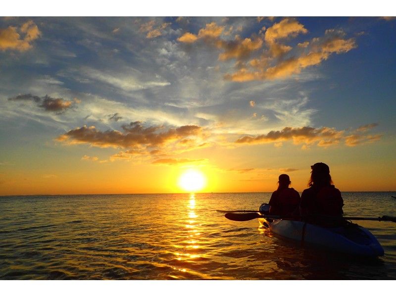 [Onna village holding]Sea kayak Desert island sunset tour to go in ☆ Okinawa Also arrival date is OK OK ☆ no excitement mistakeの紹介画像