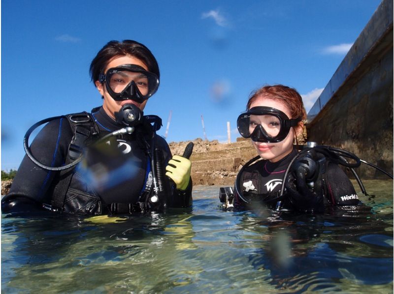 【おひとり様限定】宮古島ビーチ貸切体験ダイビング 最新GoPro無料レンタルの紹介画像