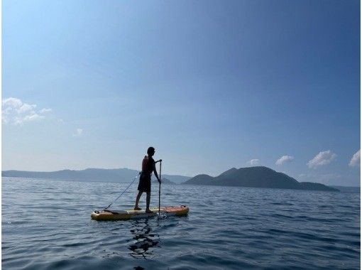 【北海道・洞爺湖】洞爺湖プライベートSUPツアー90分・貸切ツアーでゆったりマイペースに♪の画像
