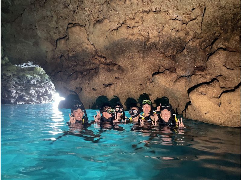 [Our exclusive tour, no extra charge] Blue Cave snorkeling. Super easy boat ride to the cave entrance!!! | GoPro photos and videos [unlimited shooting]! |の紹介画像