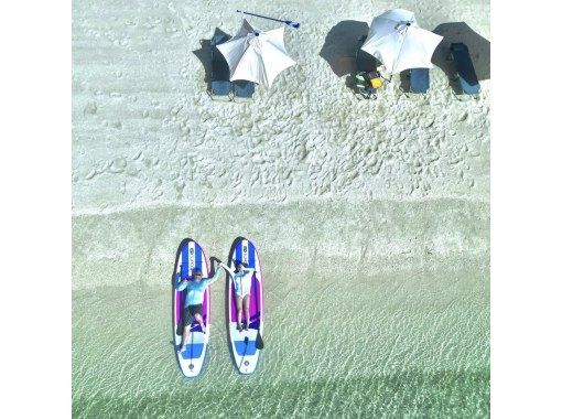 【宮古島最安値】初心者におすすめ！秘境のビーチで30分のチョコットSUP体験♪の画像