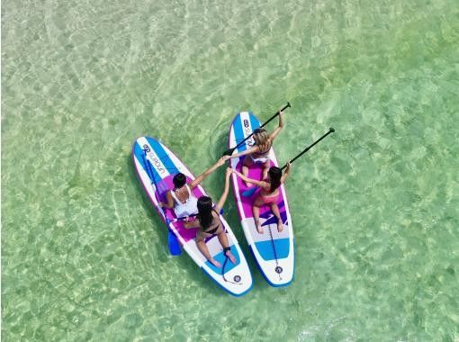 【開催地固定】宮古島 秘境のビーチでモーニングSUP体験♪の画像