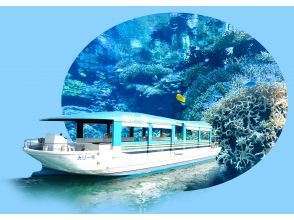 [SALE!] Glass-bottom boat and Bise Fukugi Tree Line, Okinawa Churaumi Aquarium admission ticket included, Mihama American Village Course (Course B)