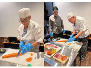 [Tokyo, Akihabara] A fusion of tradition and creativity! Sushi making experience, 5 minutes from the station (souvenir included)