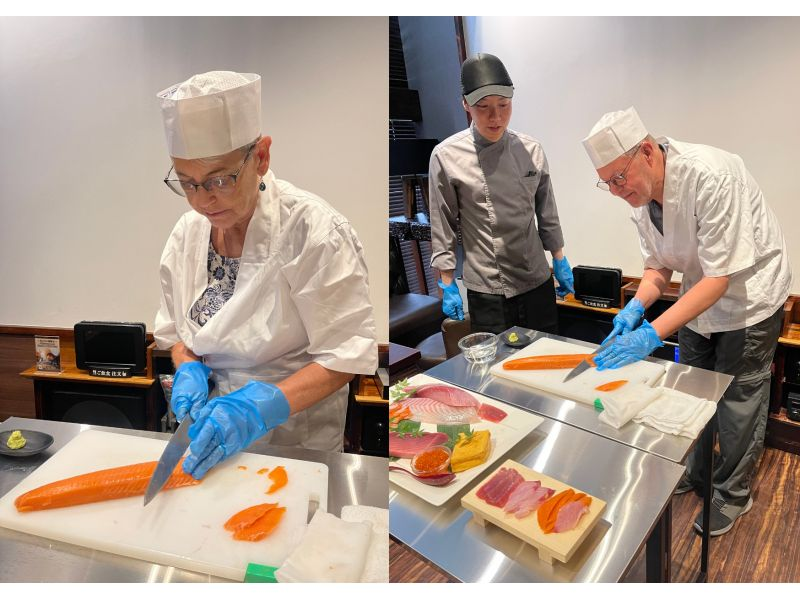 [Tokyo, Akihabara] A fusion of tradition and creativity! Sushi making experience, 5 minutes from the station (souvenir included)の紹介画像