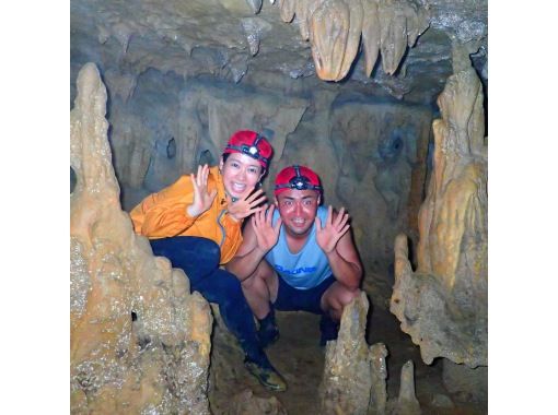 【沖縄・宜野座】洞窟探検ツアー！ツアー写真プレゼント＆オプションでBBQもできます♪の画像