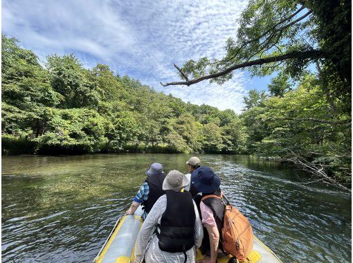 【北海道・千歳川】⭐︎安定感抜群のボートツアー〈標準コース〉　◎紅葉川下り◎透明度抜群！大自然の生物を眺めながら大冒険の川下りに出かけよう！の画像