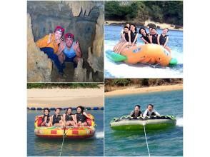 【沖縄・宜野座】洞窟探検ツアー＆アクティブ系！（3種or4種）ツアー写真プレゼント＆オプションでBBQもできます♪