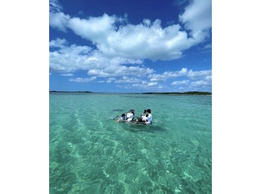 【沖縄・宮古島】秘境のビーチでクリアカヤック体験♪の画像