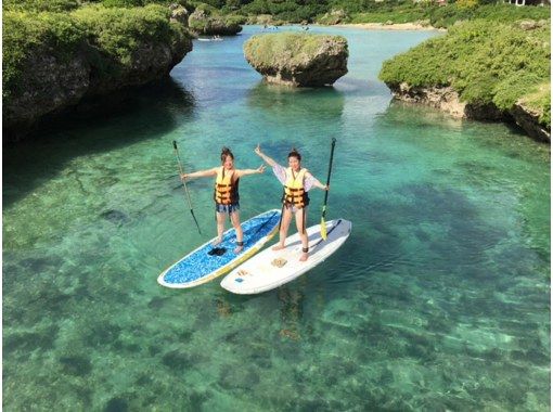 新春限定プラン！【沖縄・宮古島】初めてでも楽しめる！SUP体験60分コース！（体験説明付、写真撮影付）の画像