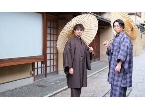 [京都/清水寺] *男士套餐和服/浴衣租赁 *热门旅游胜地高台寺和清水寺也在附近♪