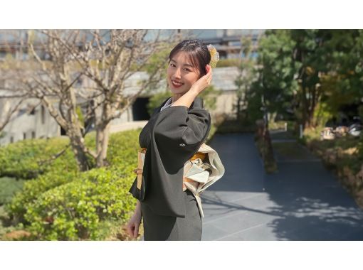 [Kyoto, Kiyomizu-dera Temple] *Rent a black formal kimono and easily dress up for formal events* Popular tourist destinations, Kodai-ji Temple and Kiyomizu-dera Temple are also nearby♪の画像