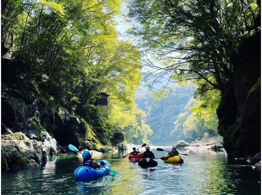 [Tokyo, Okutama/Ome] 0 minutes walk from the station! Enjoy the great outdoors of Okutama with a packraft!の画像