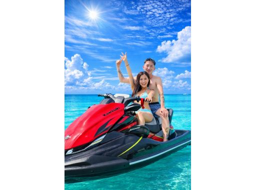 [Miyakojima/Lowest Price] Jet Ski Rental Plan (Commemorative Photo Gift) *License Requiredの画像