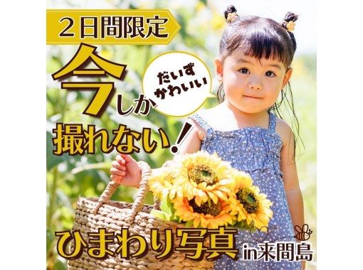 [Okinawa, Miyakojima] Held on July 20th (Sat) and July 21st (Sun)! Sunflower photo shoot in Kurimajimaの画像