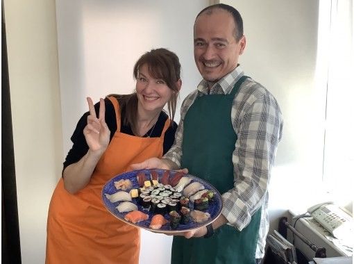 [Tokyo, Ikebukuro] Japanese people make sushi at home, 2 minutes from the station, apartment with a great viewの画像