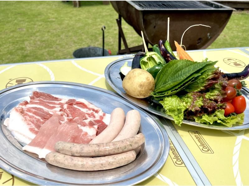 [Koedo Kawagoe] Come and eat Koedo Kurobuta pork BBQ! Fresh vegetables & souvenirs included