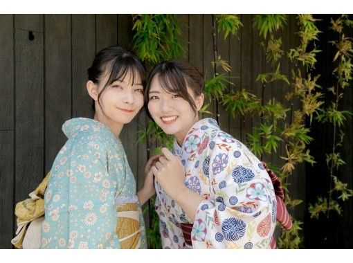 "SALE!" [Kyoto, Uji] Kimono and yukata complete rental plan Popular lace kimonos and pure silk kimonos available ♪ Near long-established Uji matcha sweets shop and Tale of Genji Museumの画像