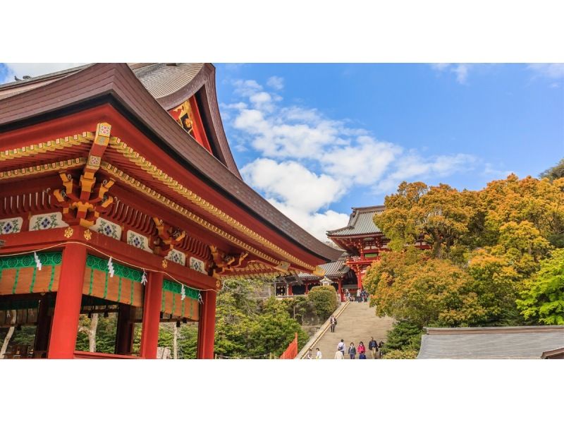 SALE！【神奈川・鎌倉】東京発！鎌倉大仏、鶴岡八幡宮、江ノ島日帰りツアーの紹介画像