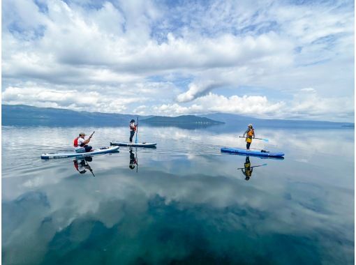 [Hokkaido, Kussharo] Lake Kussharo Wakoto Peninsula SUP tour on Japan's largest caldera lakeの画像