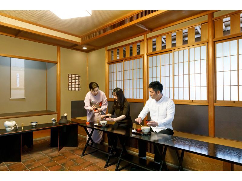 [Kyoto, Uji] Authentic Uji matcha tea ceremony experience in a tea room (Kimono rental included) 