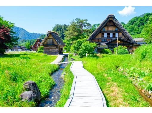 [Daily departures from Nagoya Station] A one-day bus tour of the three ancient capitals of Gujo Hachiman, Hida Takayama, and Shirakawa-go, a journey through history and tradition (available in English, Japanese, and Chinese)の画像