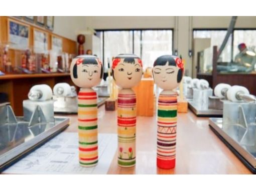 [Fukushima, Fukushima City] Shiki no Sato - Japanese traditional item "Kokeshi doll painting experience"の画像