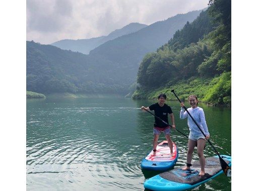 [Tokushima] also recommended for those with no self-confidence in children - physical fitness! Loose SUP experience in the great outdoors!の画像
