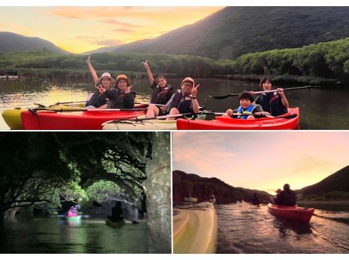 SALE! [Amami Oshima Mangrove] Sunset & Night Kayak Tour | Enjoy the sunset, stars and jungle!の画像