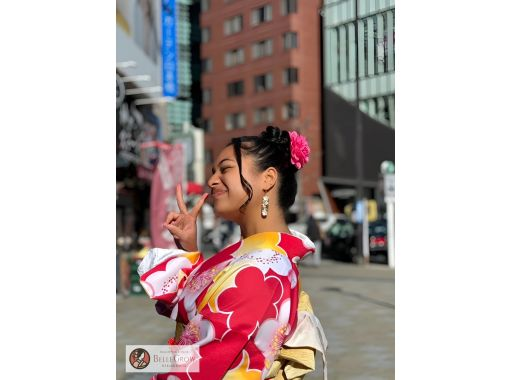 【大阪・梅田】着物で大阪観光！夏の着物「浴衣」を着て、日本の文化に触れてみよう☆撮影プランもオプションであります！の画像