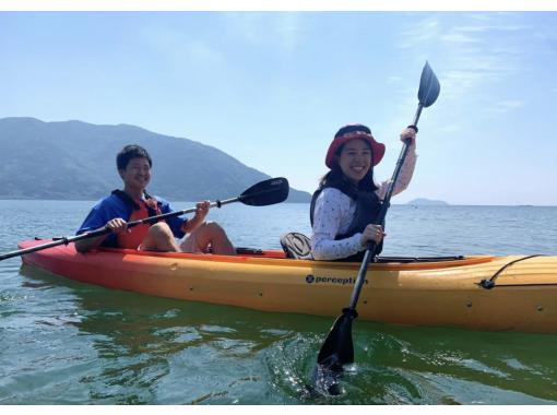 [Shiga, Lake Biwa] Easy lake kayak touring on the lakeの画像