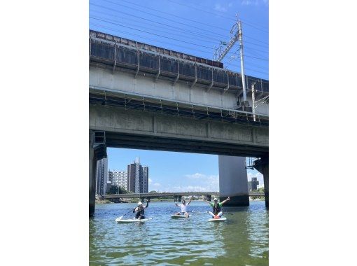 [Hiroshima/Hiroshima City] ★Trial SUP 60 minutes★ Click here to make reservations from September onwards! ≪Recommended for families, couples and women≫)の画像