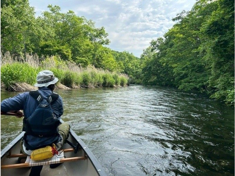 [Hokkaido, Chitose River] [Canadian Canoe Standard Course] Canoe down the crystal clear Chitose River through the lush forest ☆★☆の紹介画像