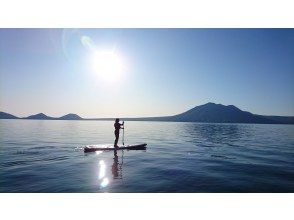 【北海道・千歳】春・夏〜水質日本一の支笏湖でSUP体験ツアー！最新GOPRO11撮影写真プレゼント（約2時間）※大人数も可能です！