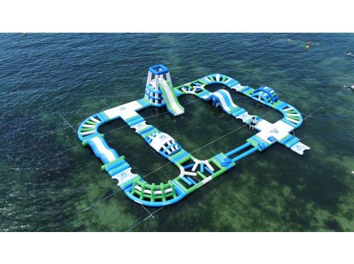 [Kaizuka, Osaka Prefecture] A huge marine athletics facility has appeared at Nishikinohama Beach! "Nishiki no Hama Water Park"の画像