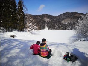 【秋田・白神山地】白神スノートレッキング★送迎応相談/焼きマシュマロ、コーヒー付き・写真データプレゼント。初心者歓迎！