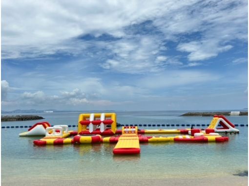 【沖縄・うるま市】海上アスレチックの画像